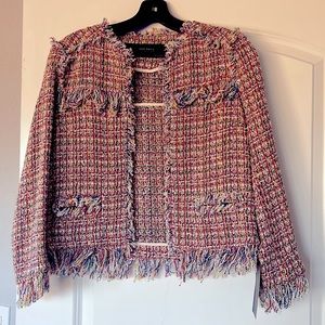 Zara tweeed jacket xs